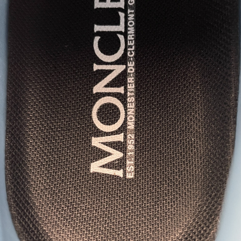 Moncler Moncler Trailgrip Lite2 Logo Print Ripstop And Rubber Sneakers Blue