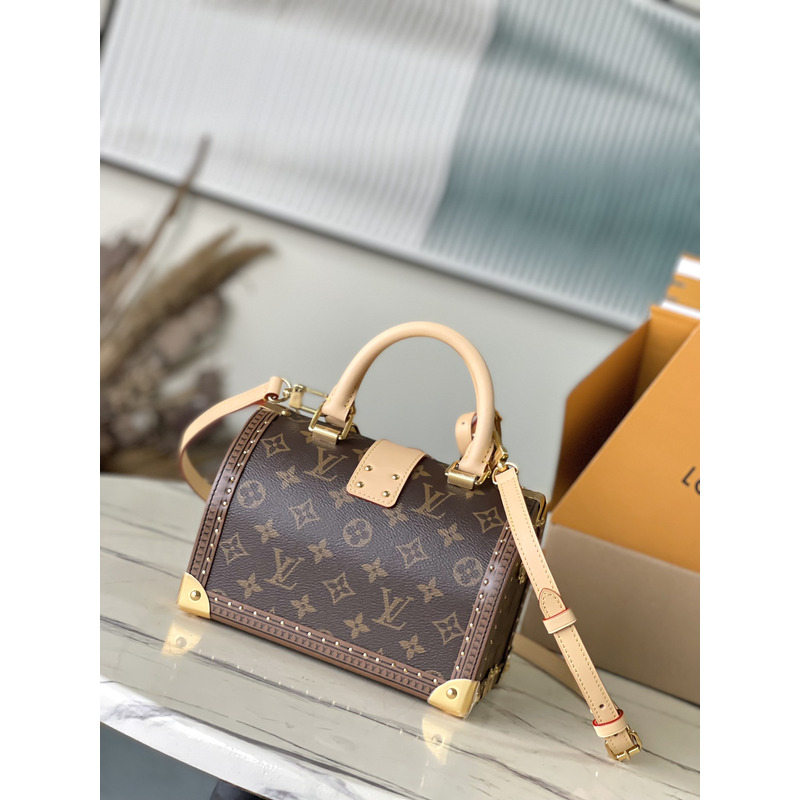 l**is V*t*n speedy truck monogram bag brown