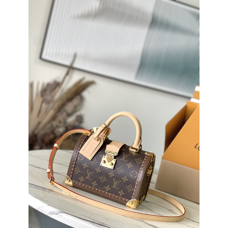 l**is V*t*n speedy truck monogram bag brown