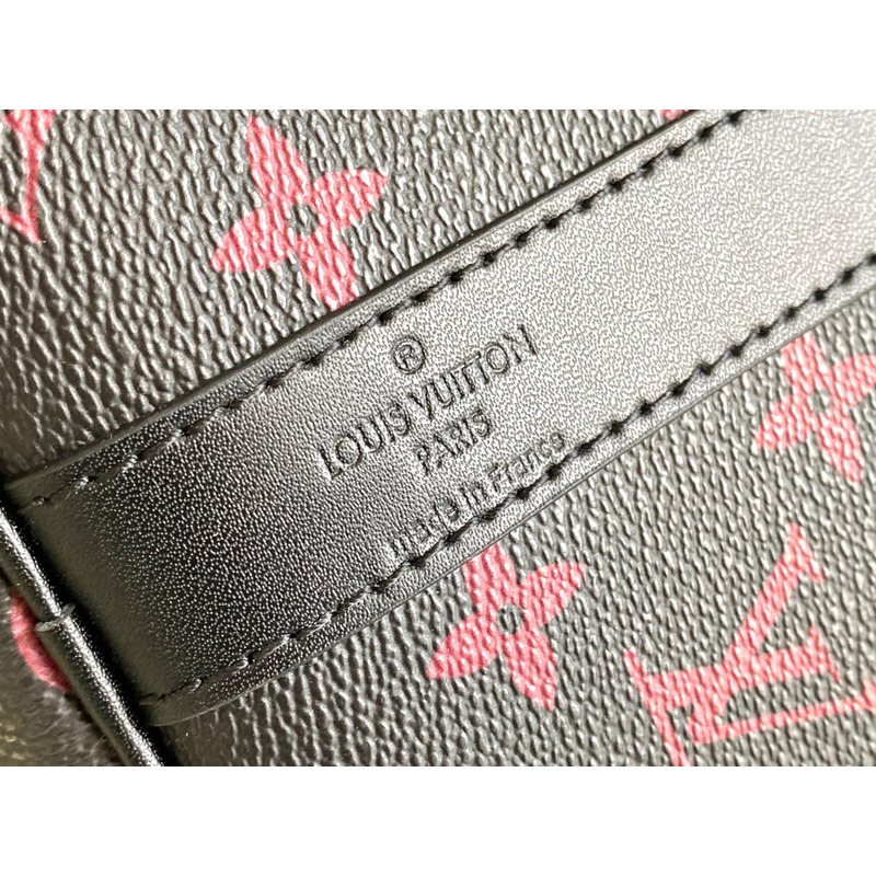 l**is V*t*n keepall monogram 45 black and pink