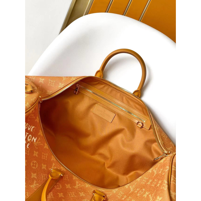 l**is V*t*n keepall bandouliere monogram 50 ocre