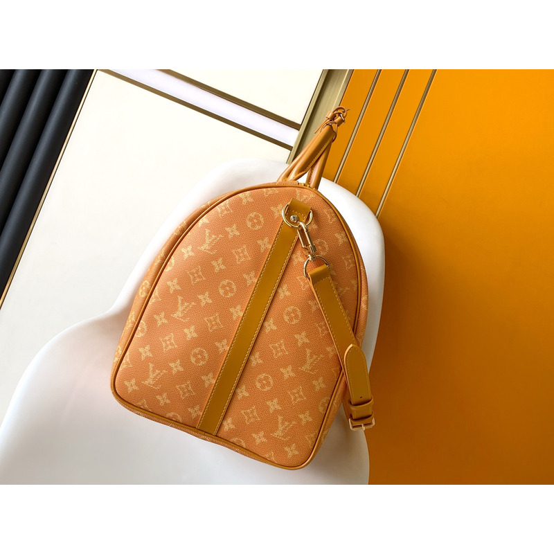 l**is V*t*n keepall bandouliere monogram 50 ocre