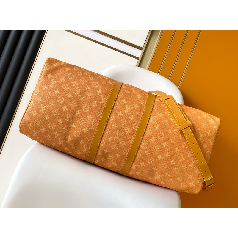 l**is V*t*n keepall bandouliere monogram 50 ocre