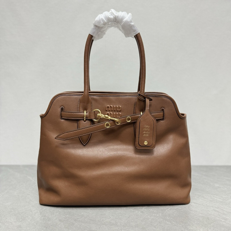 Miu Miu Aventure Nappa Leather Bag