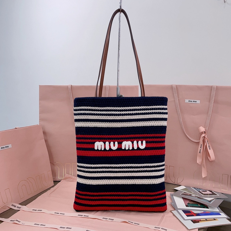 Miu Miu Crochet Tote Bag