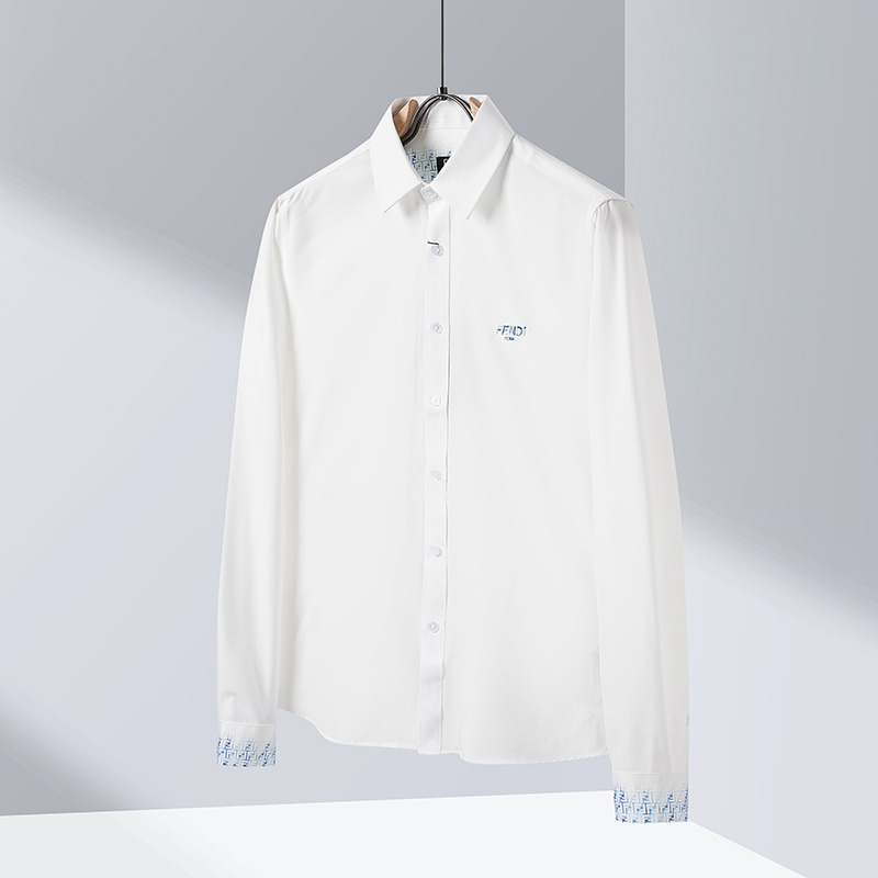 Fendi White Oxford Shirt White