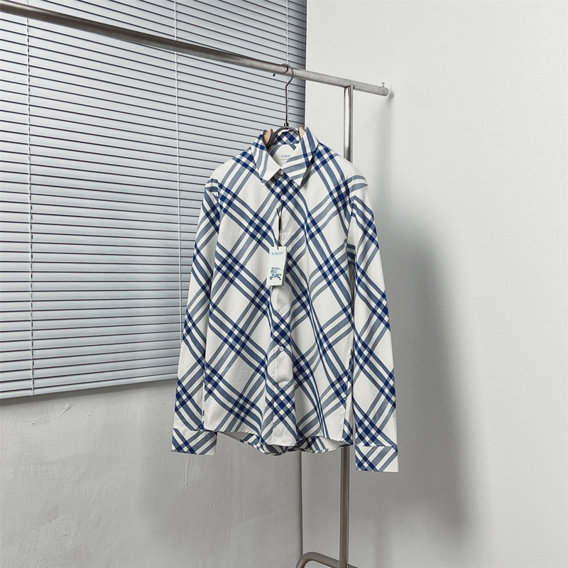 Burberry Check Button Down Shirt