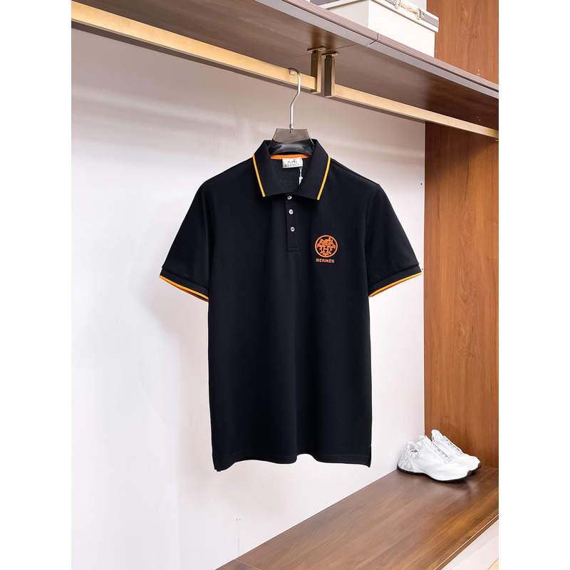 Hermès Polo Shirts Black