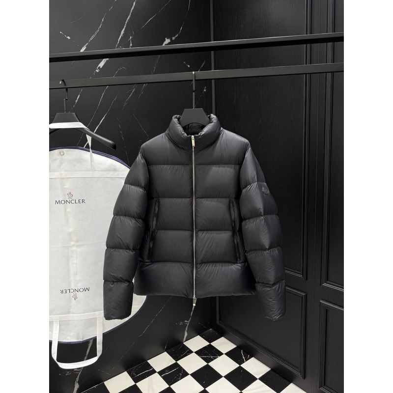 Prada Re-Nylon Down Jacket In Black