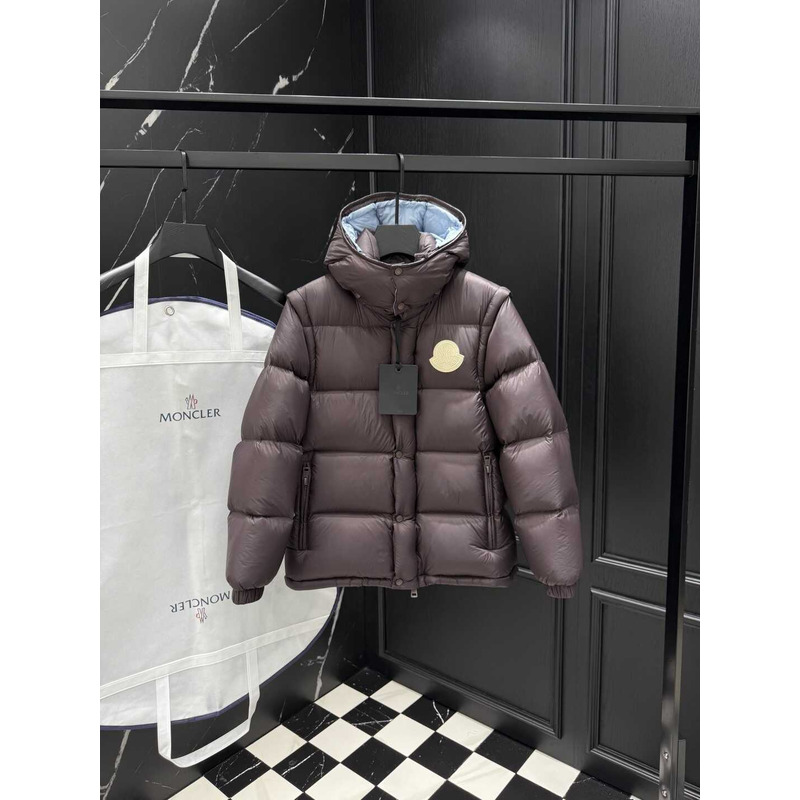 Moncler Cyclone Men\'s 2-in-1 Down Jacket In Dark Purple