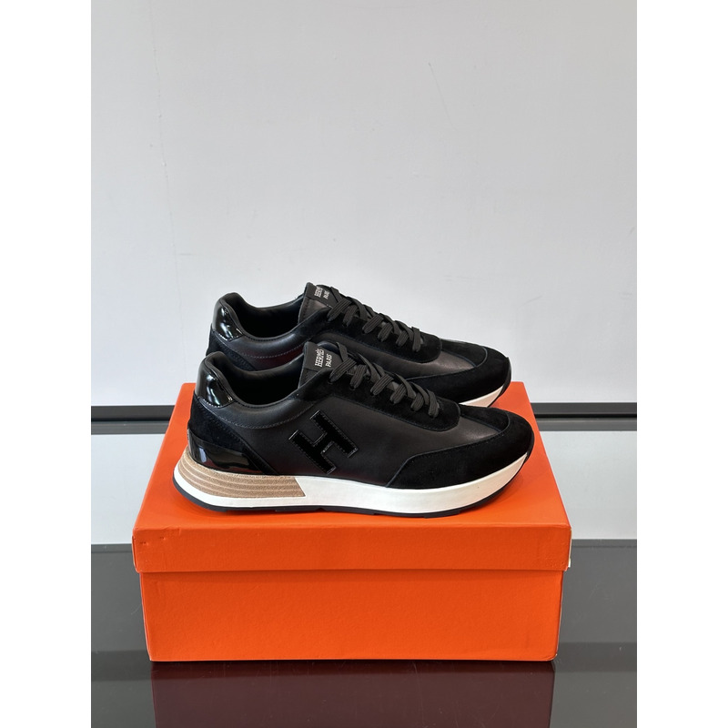 Hermes Easy Sneaker In Noir
