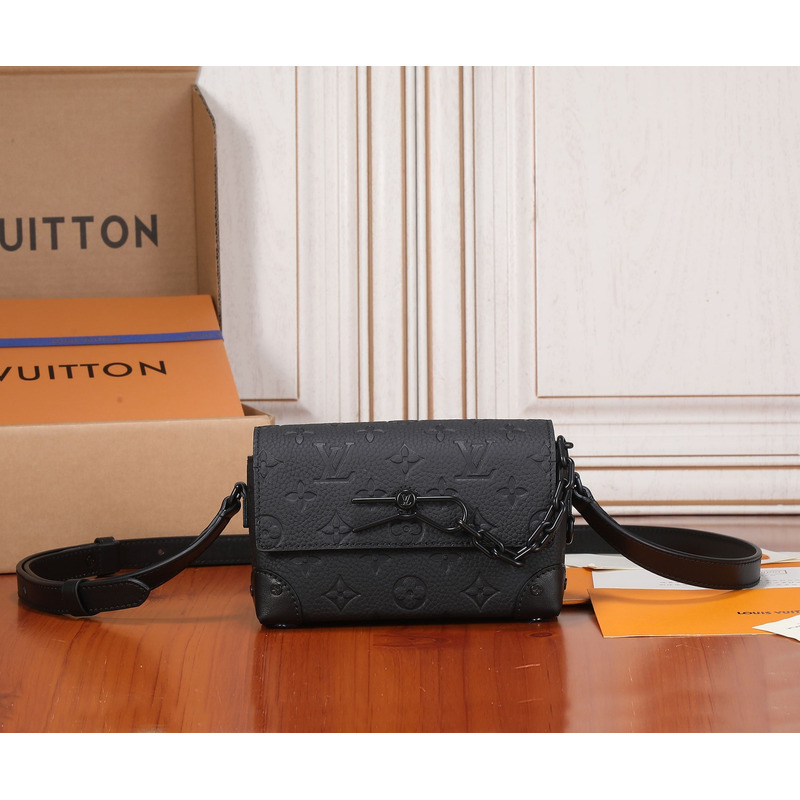 Louis Vuitton Steamer Wearable Wallet Black