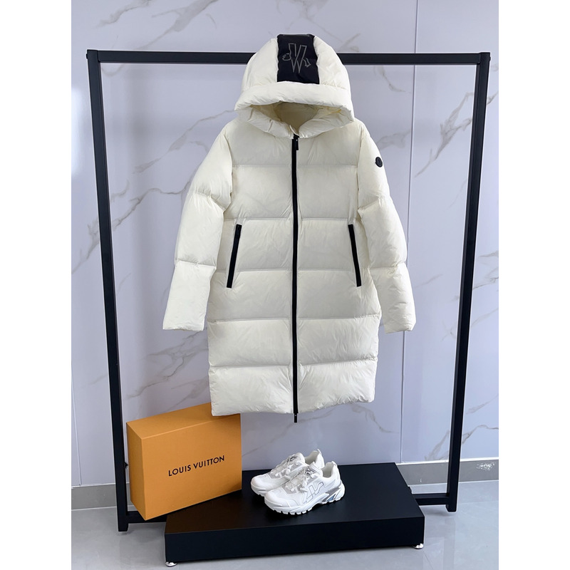 Moncler Hooded Jacket For Winter In White