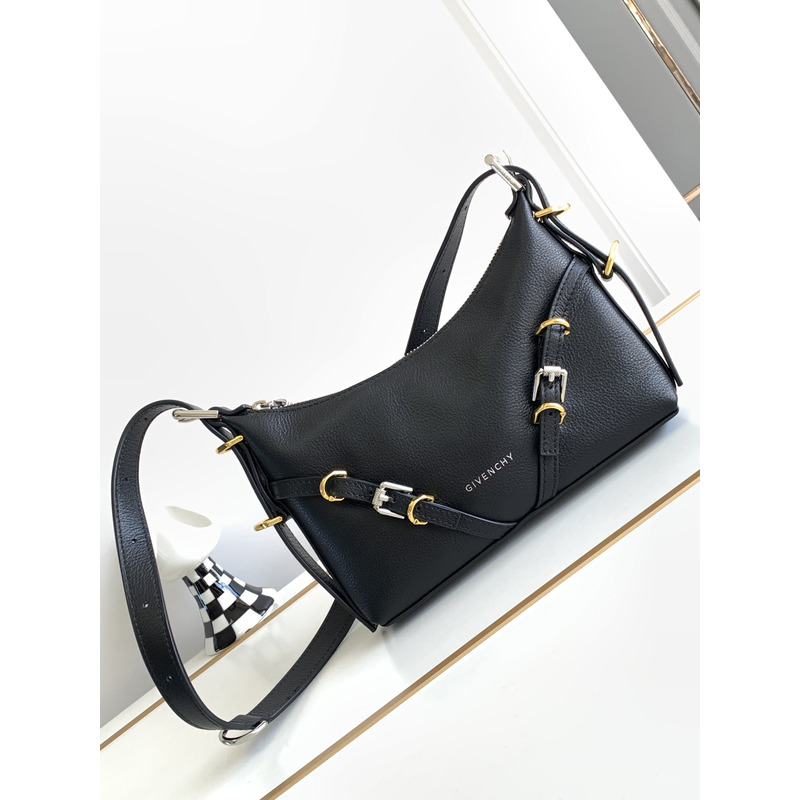 Givenchy Mini Voyou Bag In Black leather