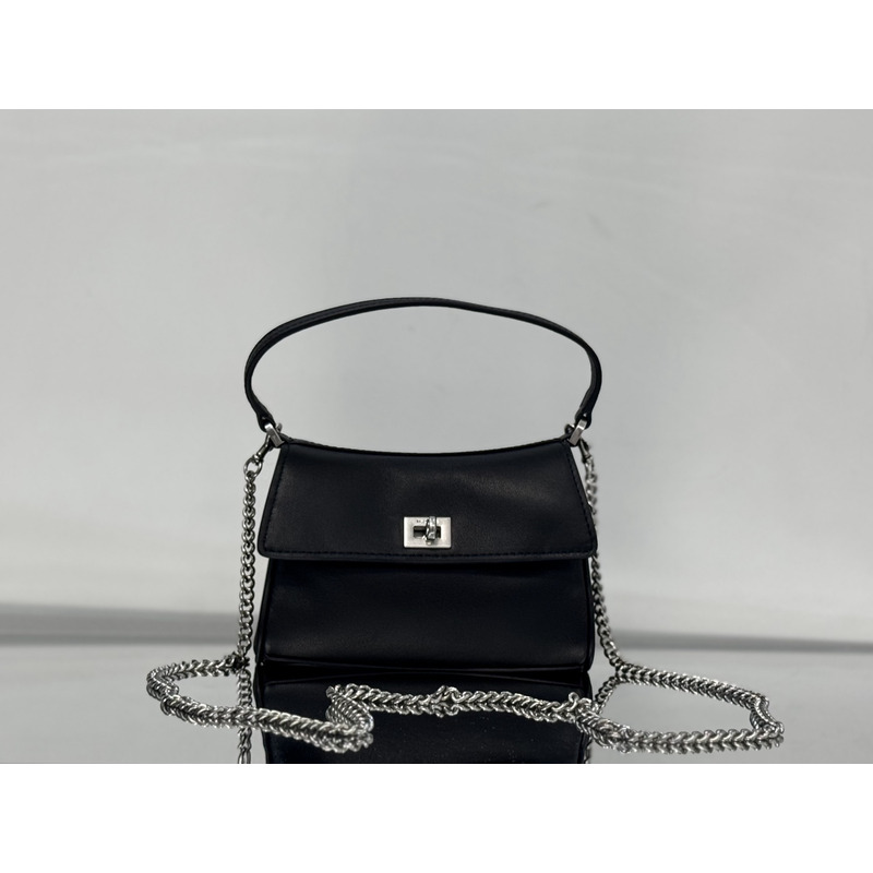 Balenciaga Rodeo Handbag Small In Black