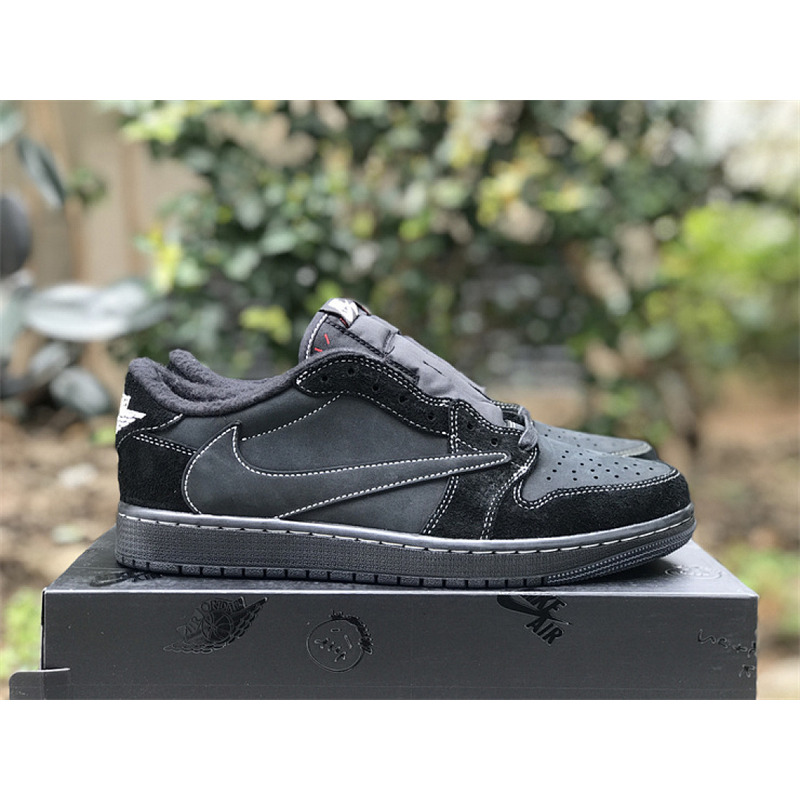 Nike Jordan 1 Retro Low OG SP Travis Scott Black Phantom