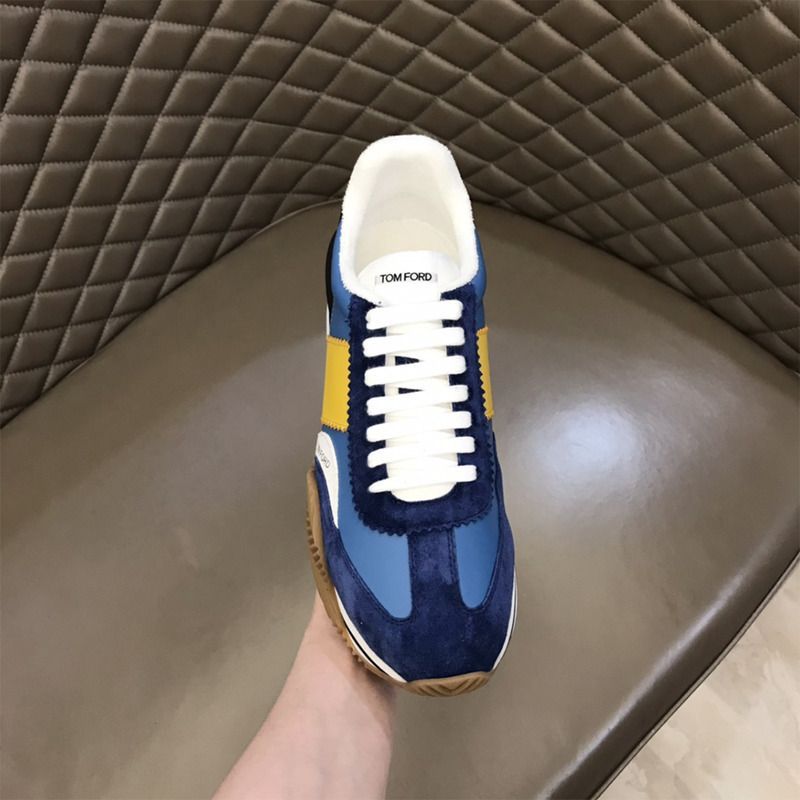 Tom Ford SUEDE AND NYLON JAMES SNEAKER