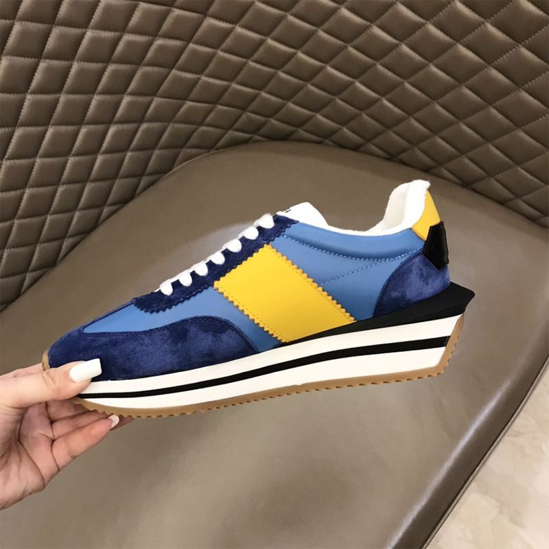 Tom Ford SUEDE AND NYLON JAMES SNEAKER