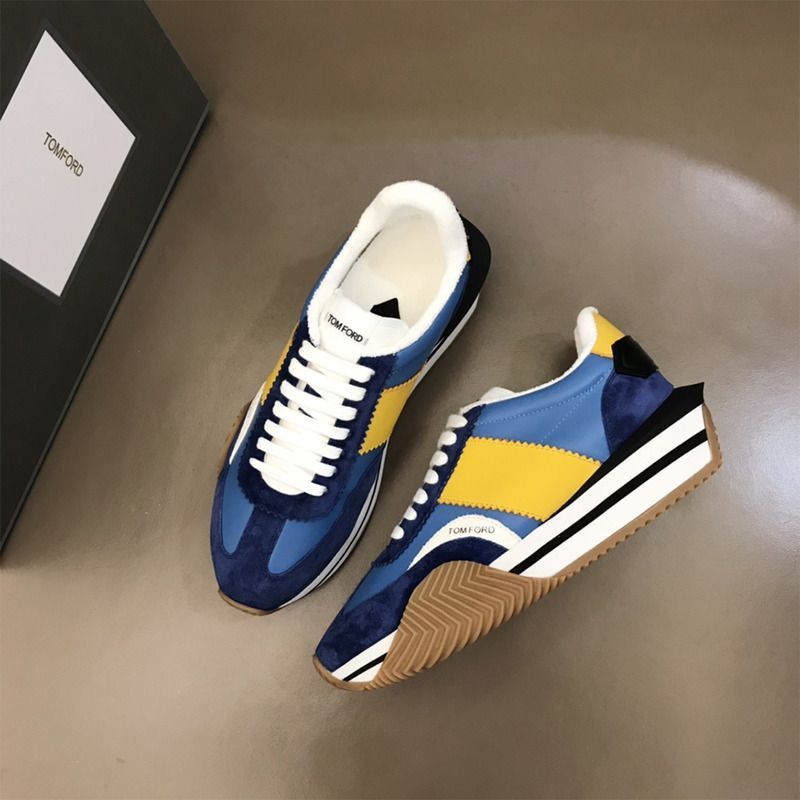 Tom Ford SUEDE AND NYLON JAMES SNEAKER