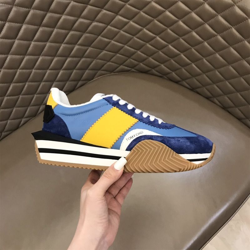 Tom Ford SUEDE AND NYLON JAMES SNEAKER