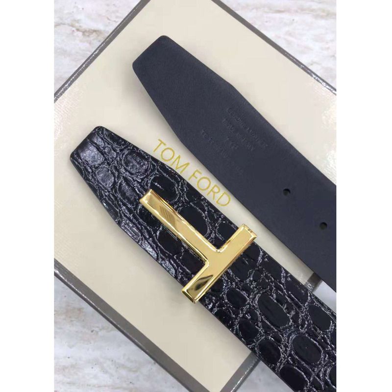 Tom Ford Crocodile Icon Belt