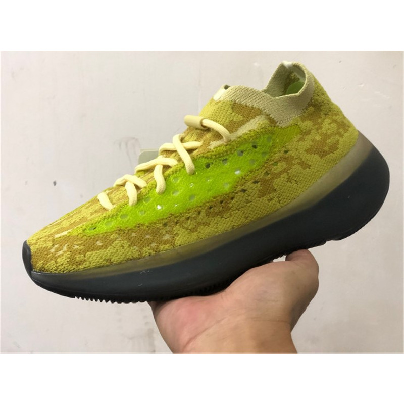 Ad*s yeezy 380 hylte glow fluorescent green fz4990 sneakers men women