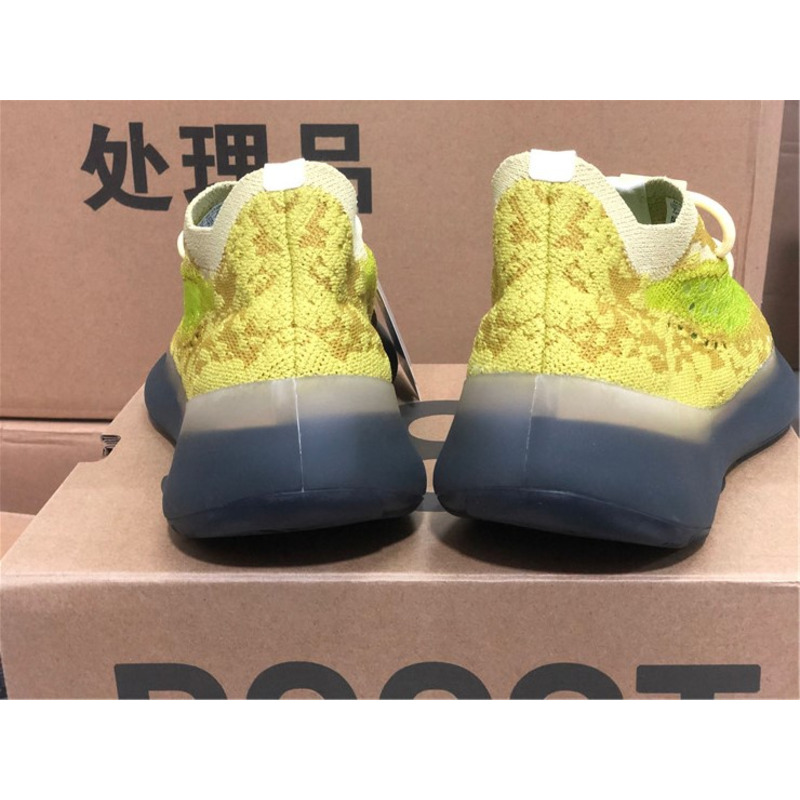 Ad*s yeezy 380 hylte glow fluorescent green fz4990 sneakers men women