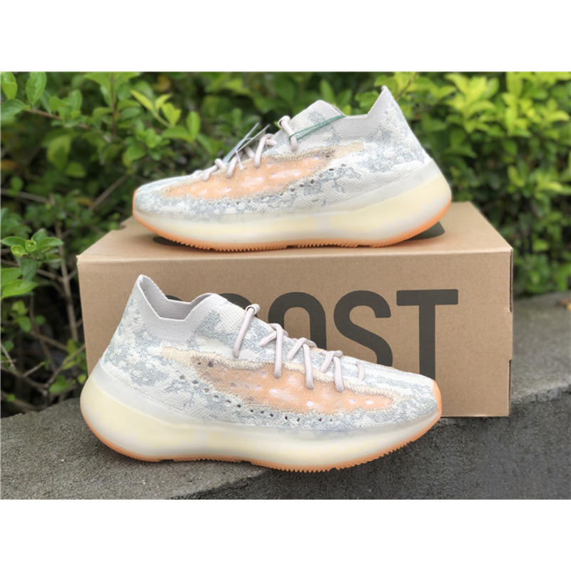 Ad*s yeezy 380 yecoraite peach powder gy2649 sneakers men women