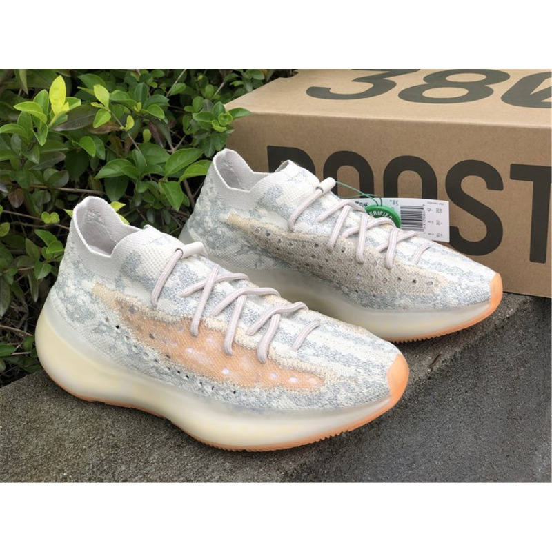 Ad*s yeezy 380 yecoraite peach powder gy2649 sneakers men women