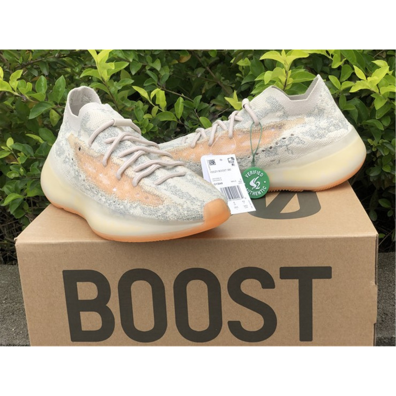 Ad*s yeezy 380 yecoraite peach powder gy2649 sneakers men women