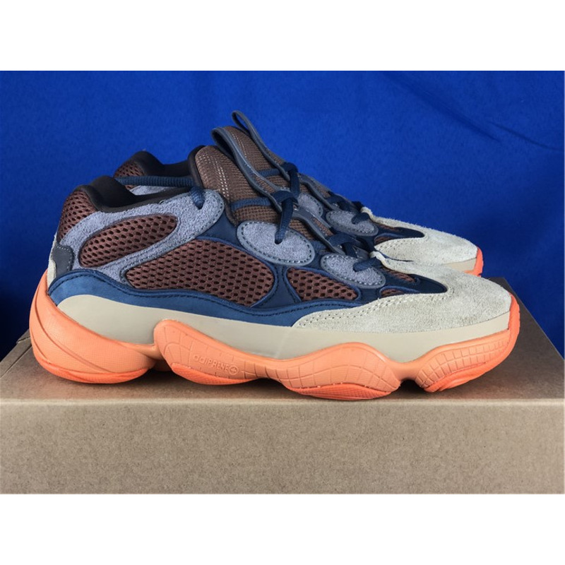 Ad*s yeezy 500 khaki orange enflame gz5541 sneakers men women