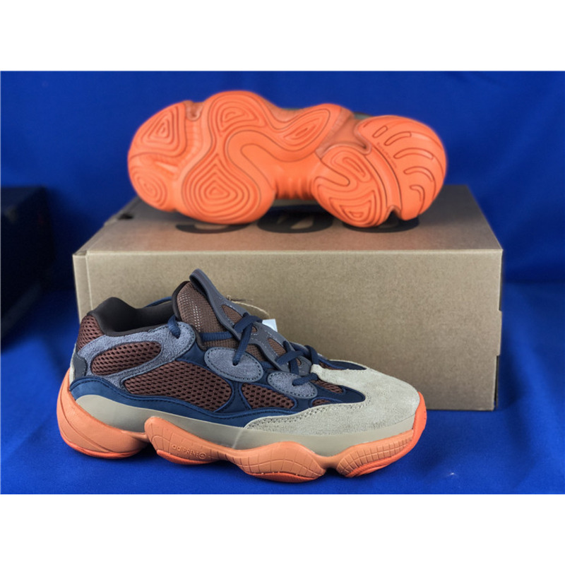 Ad*s yeezy 500 khaki orange enflame gz5541 sneakers men women