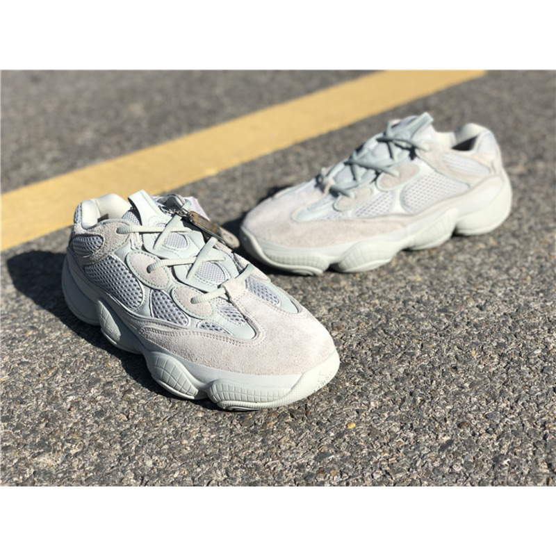 Ad*s yeezy 500 salt light green 7287 sneakers men women