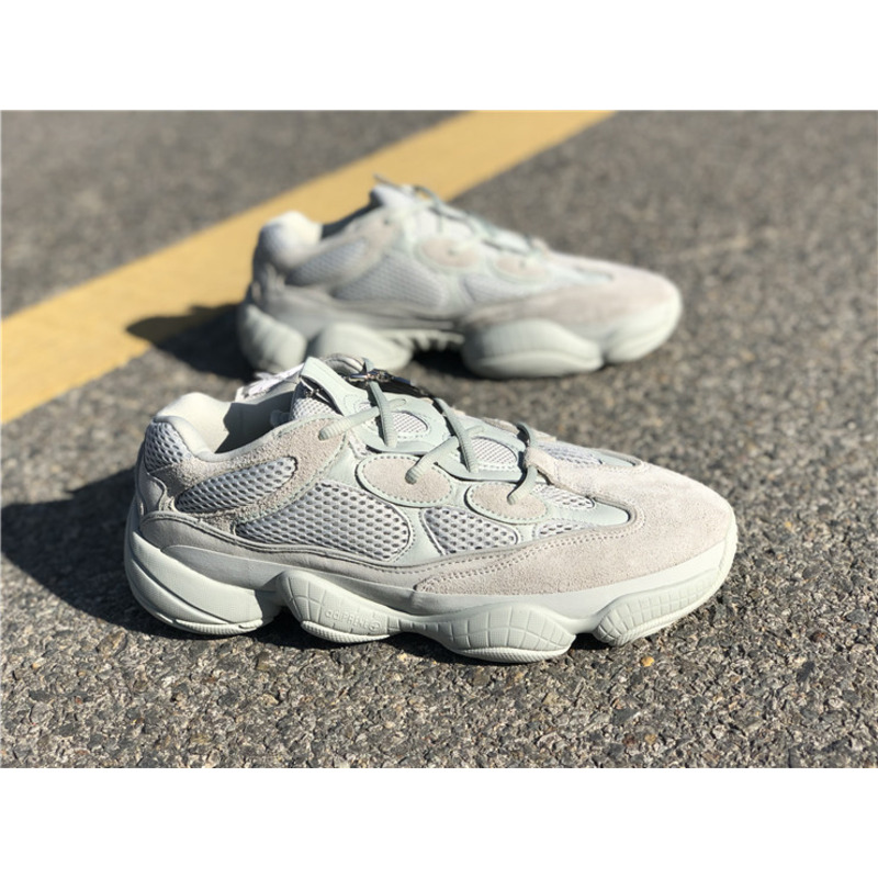 Ad*s yeezy 500 salt light green 7287 sneakers men women