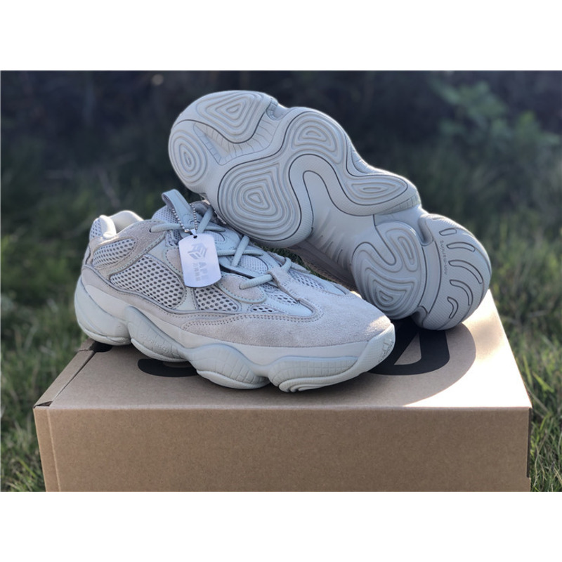 Ad*s yeezy 500 salt light green 7287 sneakers men women