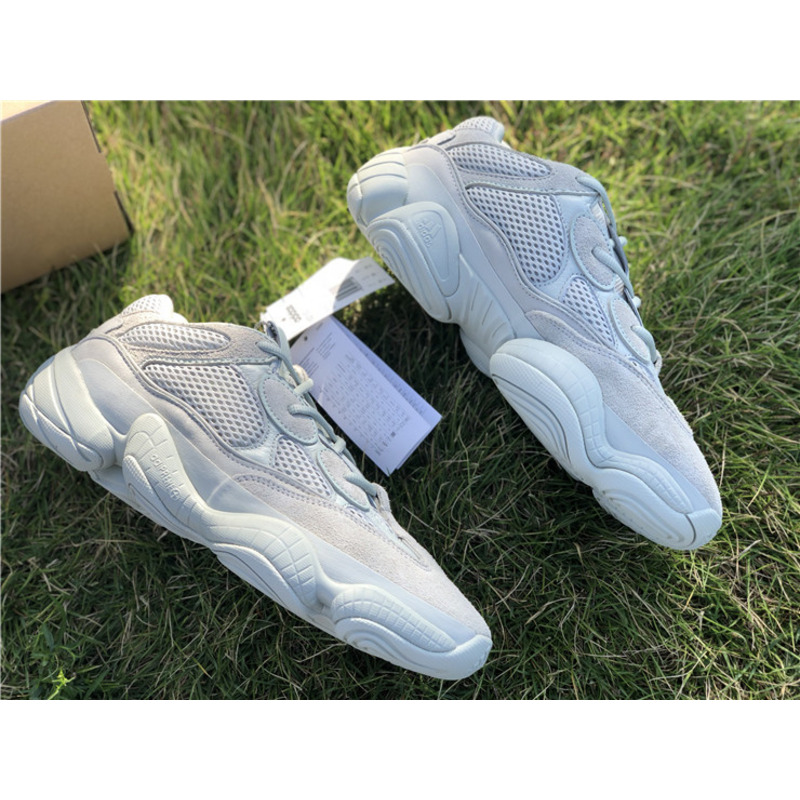 Ad*s yeezy 500 salt light green 7287 sneakers men women