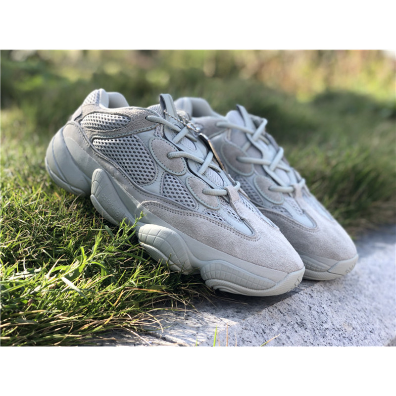 Ad*s yeezy 500 salt light green 7287 sneakers men women