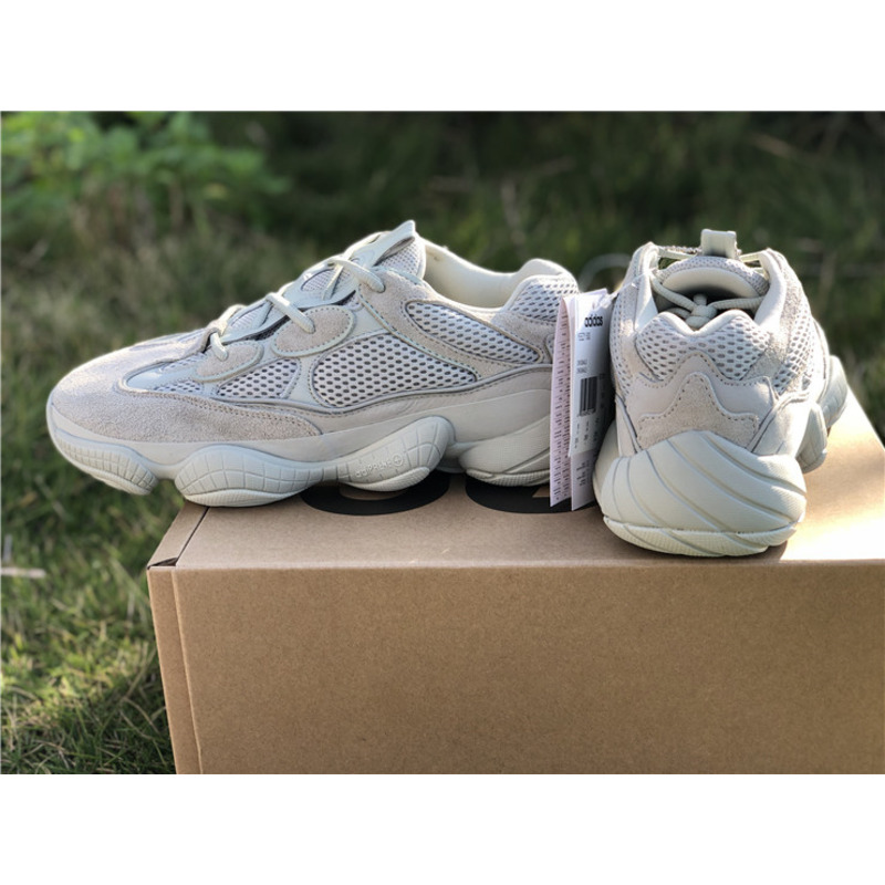 Ad*s yeezy 500 salt light green 7287 sneakers men women