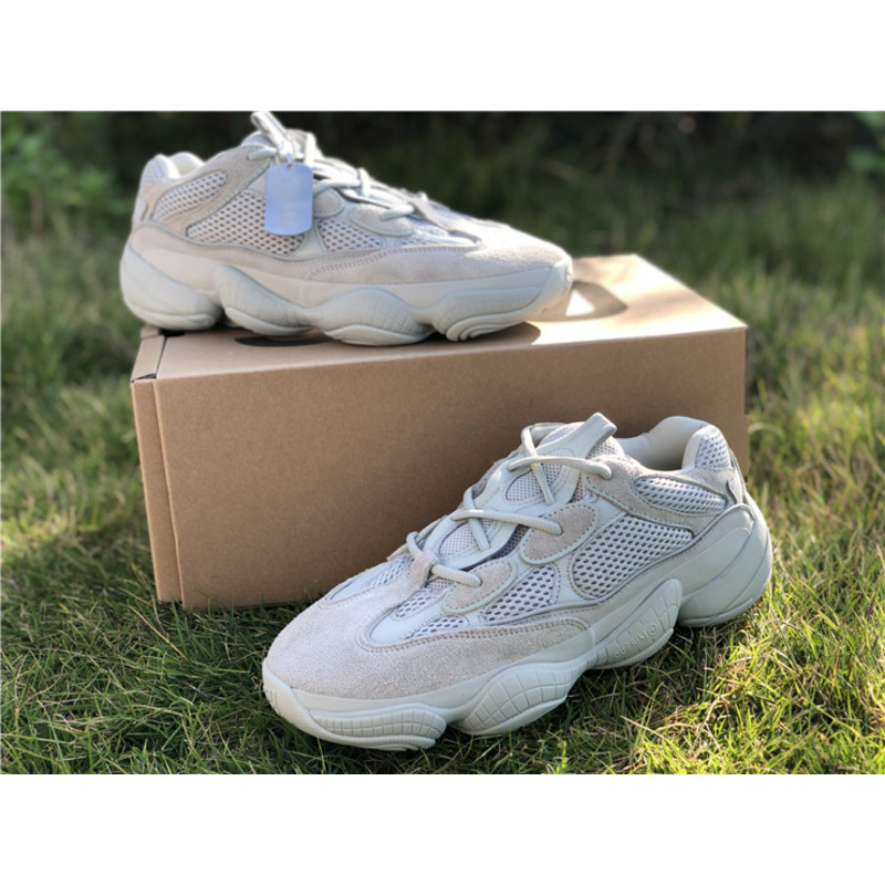 Ad*s yeezy 500 salt light green 7287 sneakers men women