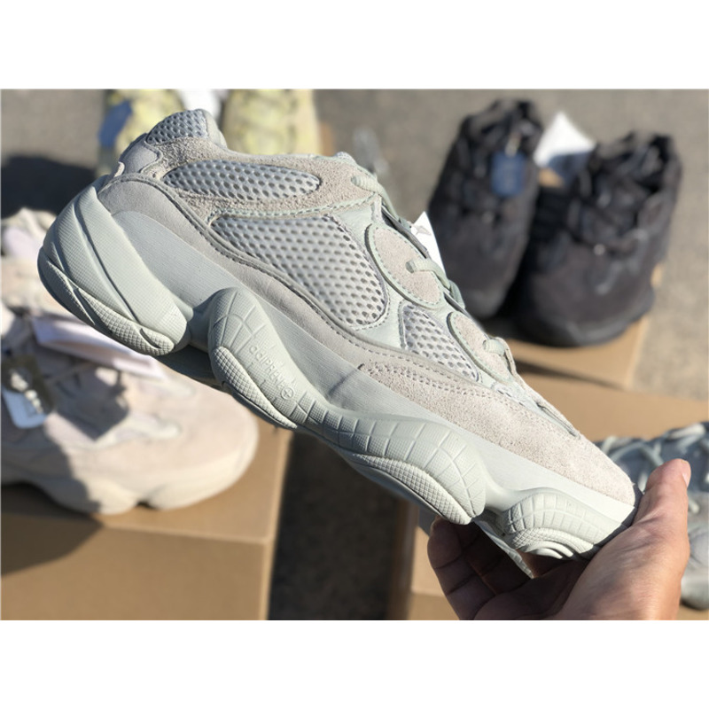 Ad*s yeezy 500 salt light green 7287 sneakers men women