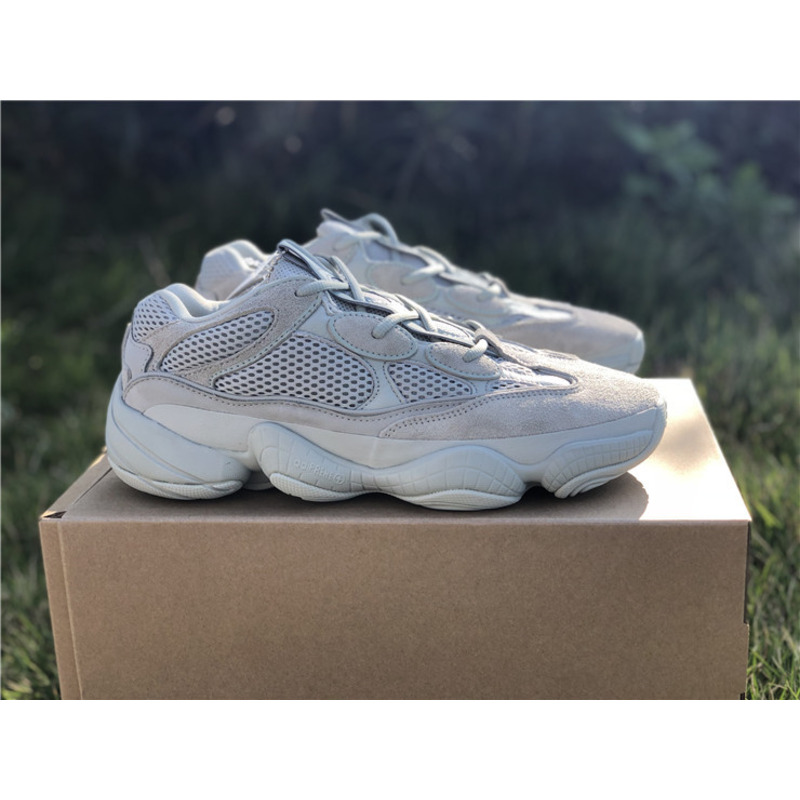 Ad*s yeezy 500 salt light green 7287 sneakers men women