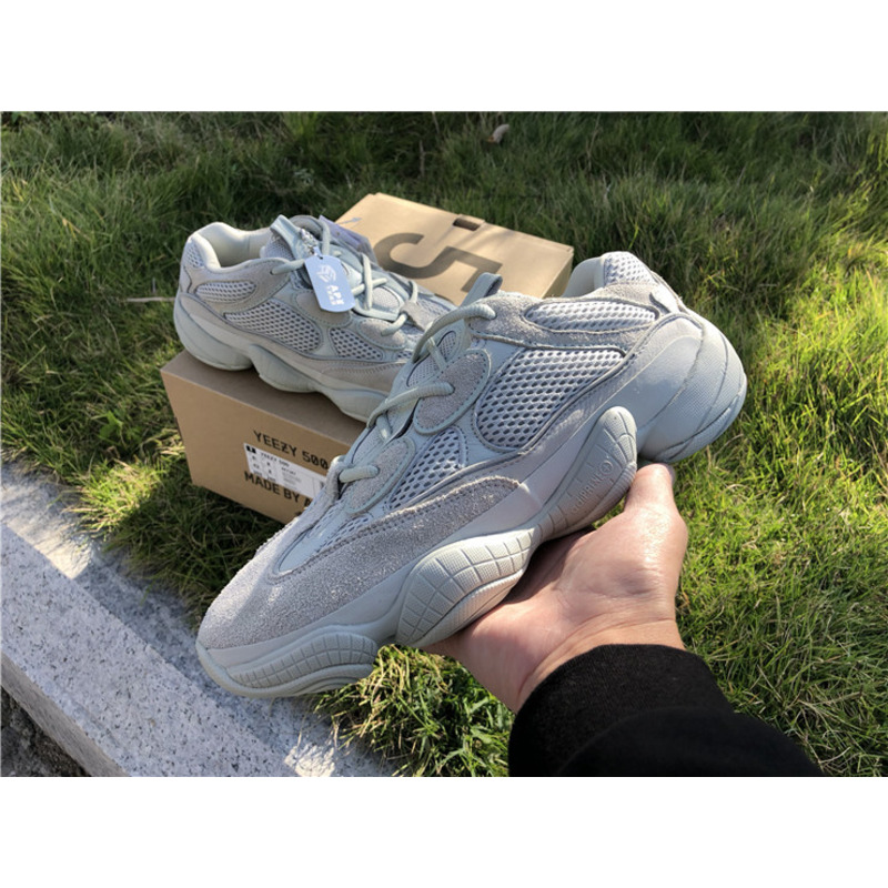 Ad*s yeezy 500 salt light green 7287 sneakers men women