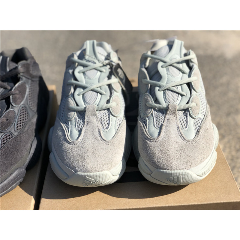 Ad*s yeezy 500 salt light green 7287 sneakers men women