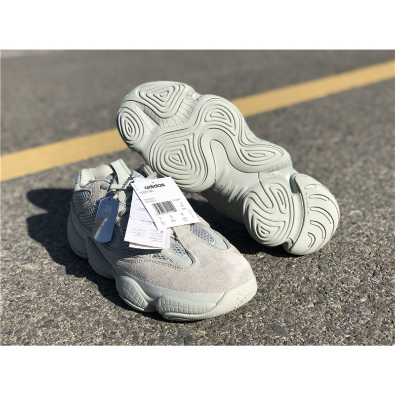 Ad*s yeezy 500 salt light green 7287 sneakers men women