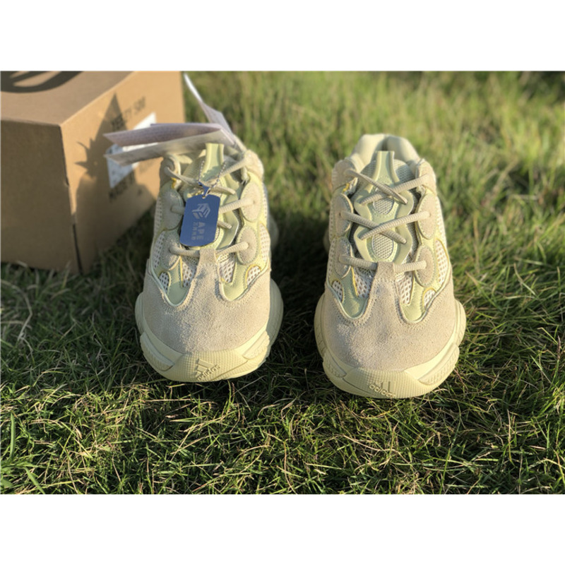 Ad*s yeezy 500 super moon yellow light yellow 2966 sneakers men women