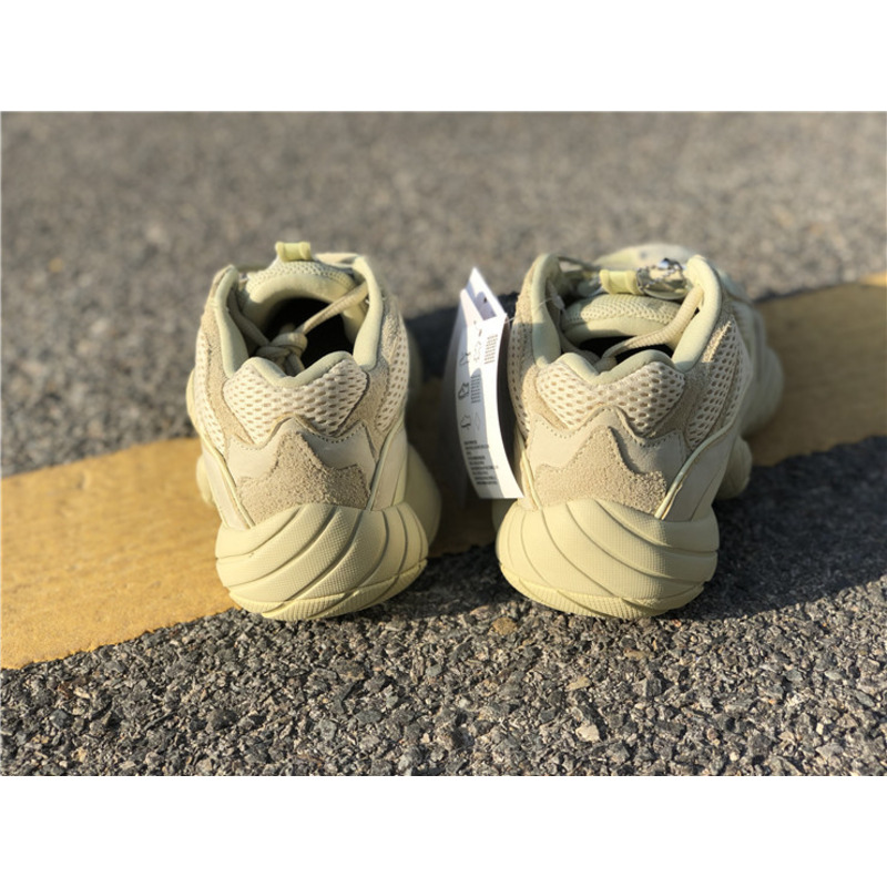 Ad*s yeezy 500 super moon yellow light yellow 2966 sneakers men women