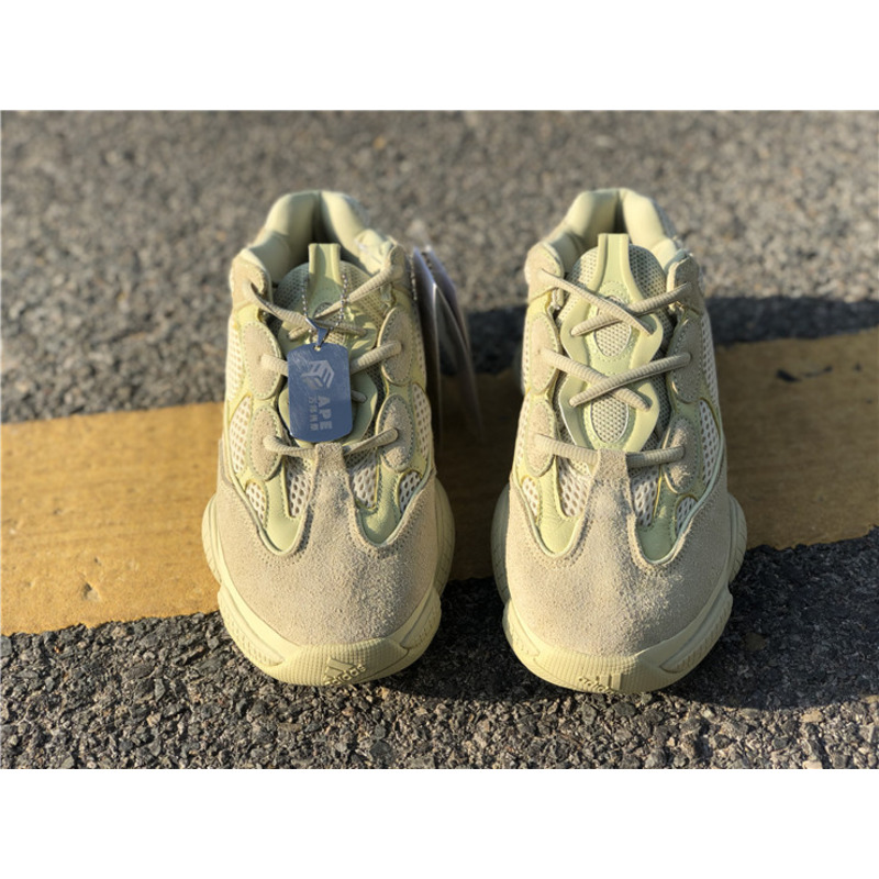 Ad*s yeezy 500 super moon yellow light yellow 2966 sneakers men women