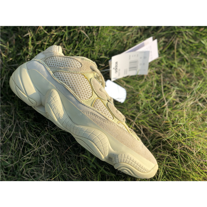 Ad*s yeezy 500 super moon yellow light yellow 2966 sneakers men women