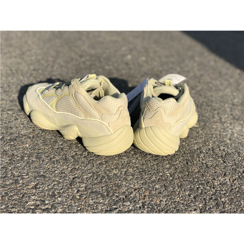 Ad*s yeezy 500 super moon yellow light yellow 2966 sneakers men women