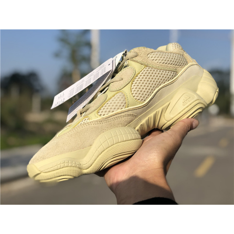 Ad*s yeezy 500 super moon yellow light yellow 2966 sneakers men women